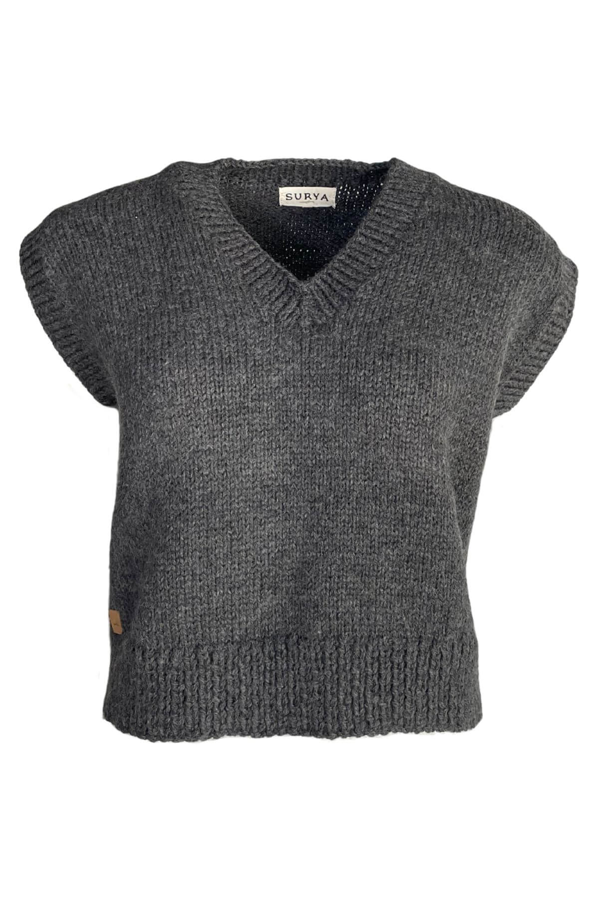 Cruelty Free Merino Wool Vests for Women - vest product shape