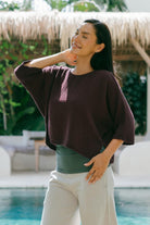 Lightweight muslin cotton top for women – ethically made in Nepal