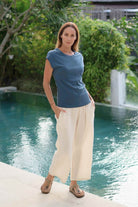 Muslin Cotton Pants for Women - ethically made in Nepal