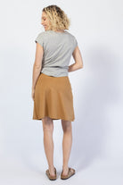 Organic cotton everyday midi skirts - rear view