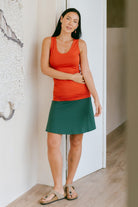Everyday organic cotton skirt for women – on location in Nepal