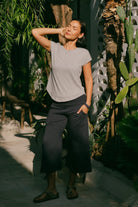 Surya Organic Cotton Cropped Pants - cropped freedom pants