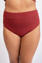 Organic Cotton Brief Underwear for Women - Berry