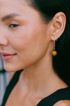 Ethical polymer clay earrings made in Nepal