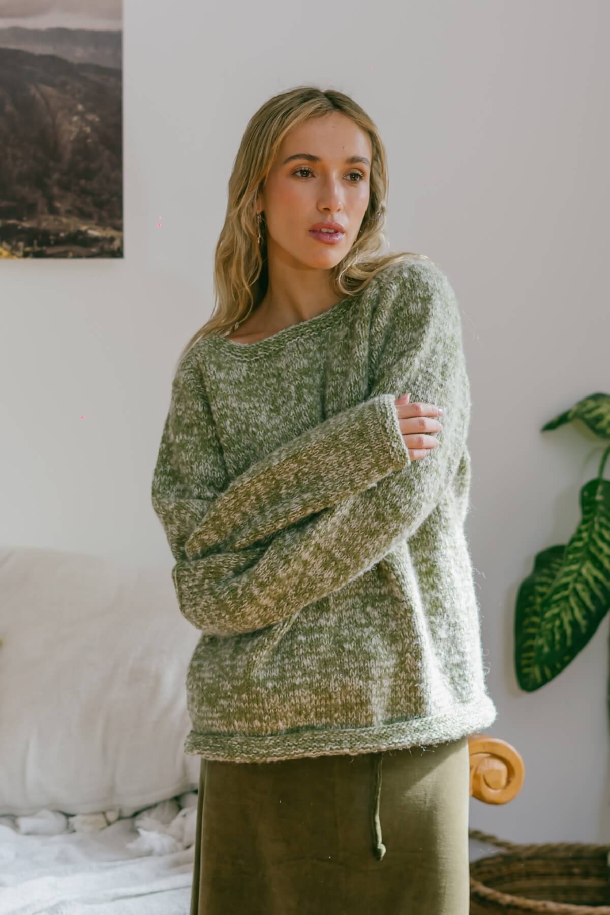 Oversized Wool Sweaters for Women - huge jumper designed for layering