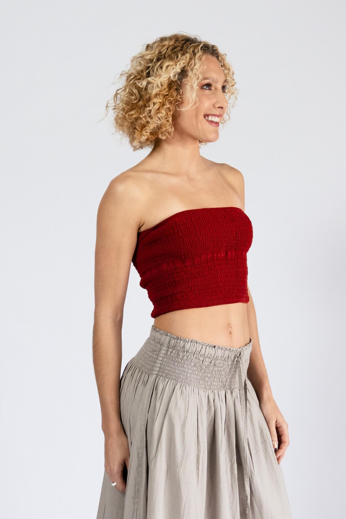 Surya Everyday Cotton Tube Top - ethically made in Nepal