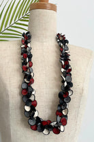 Surya Fairtrade Samunnat Polymer Clay Petal Necklace - ethically made in Nepal