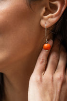 Fair trade polymer clay earrings for women made in Nepal