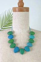 Fair trade Samunnat polymer clay necklace made in Nepal – 