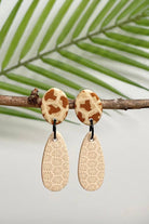Fair trade polymer clay earrings made in Nepal