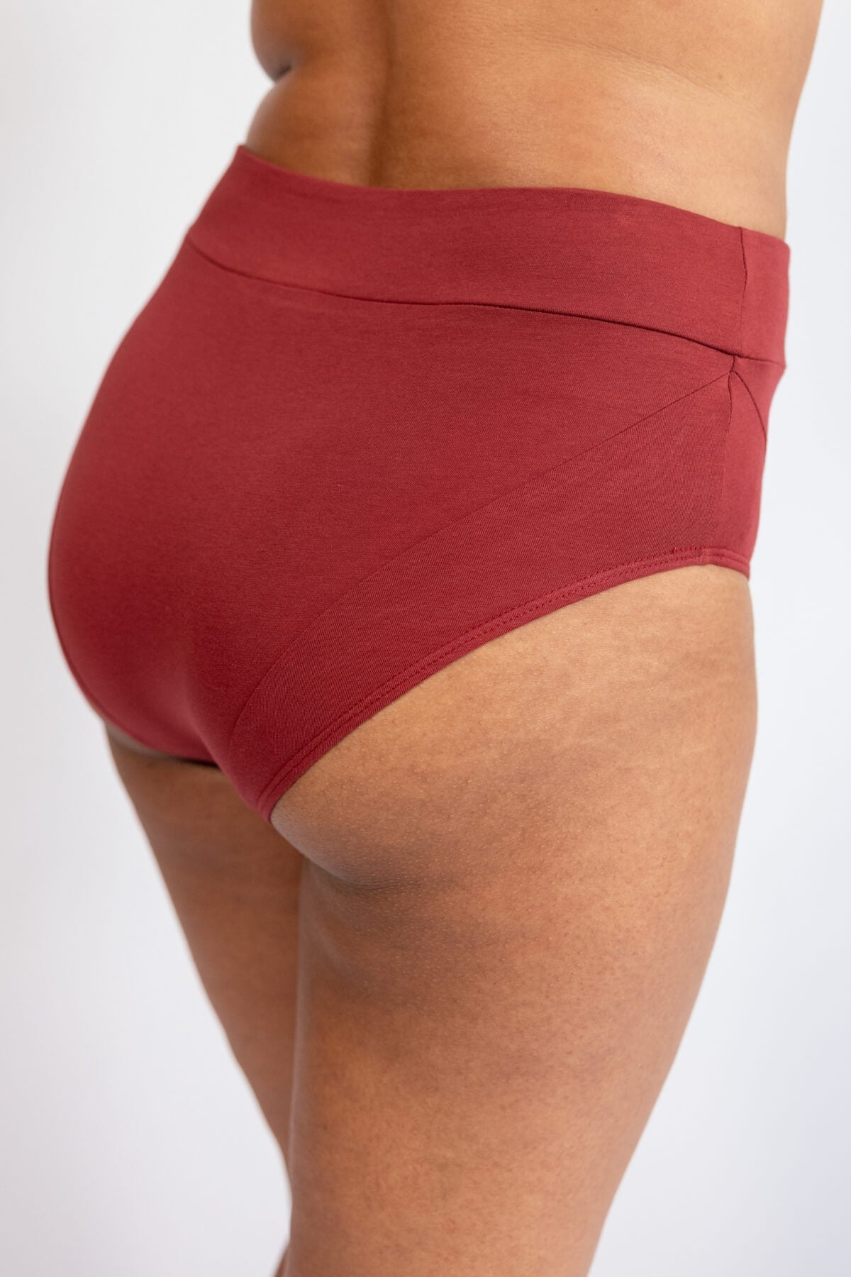 Organic Cotton Brief Underwear for Women - right side view