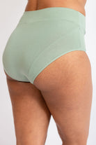Organic cotton high waisted undies for Women - right side view