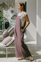 Surya Baggy Cotton Overalls for women – beautifully loomed cotton
