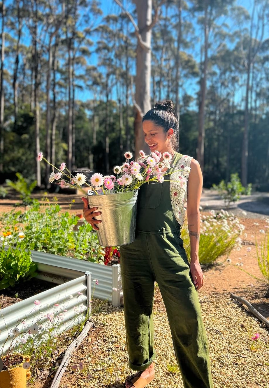 Surya Traveller Overalls in tree green