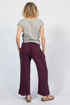 Muslin Cotton Everyday Pants for Women - rear view
