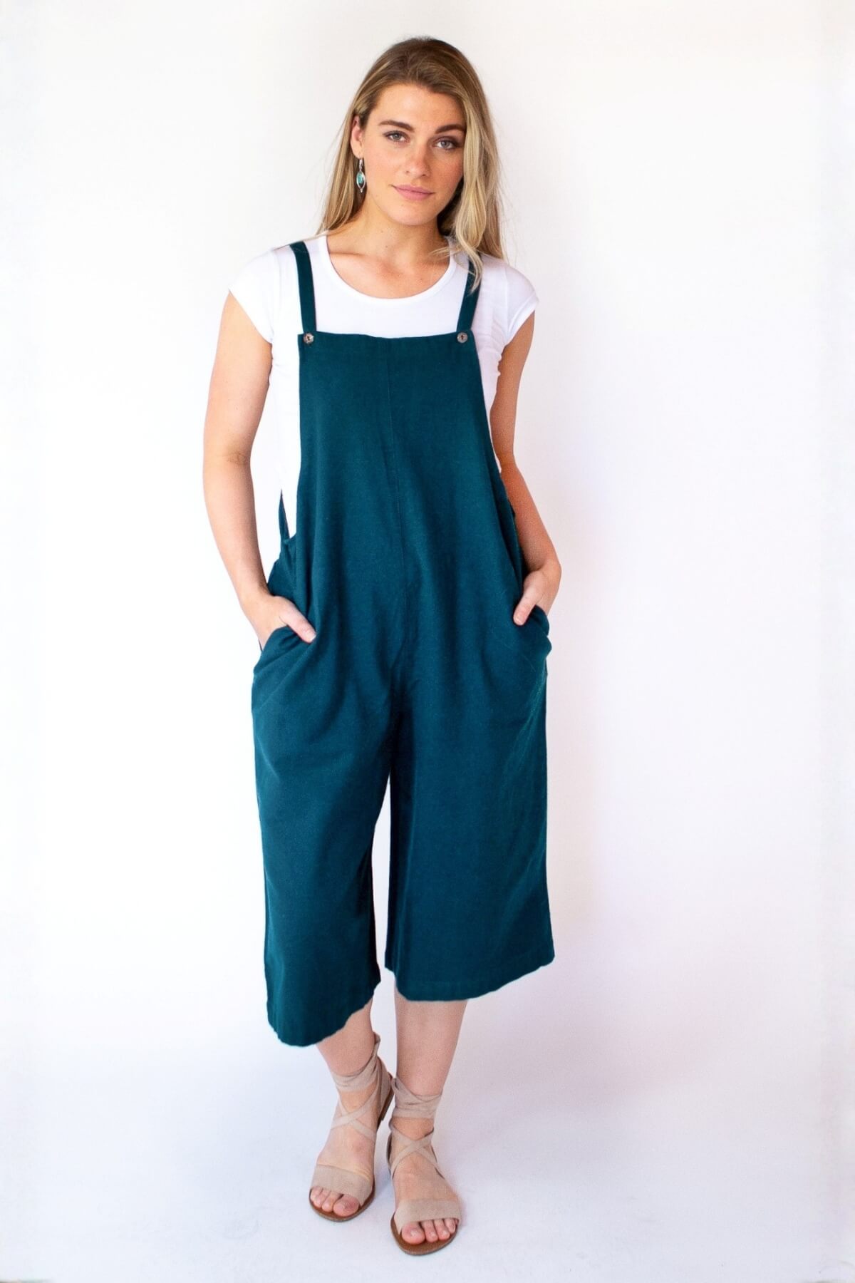 Surya Baggy Cotton Juanita Overalls made in Nepal