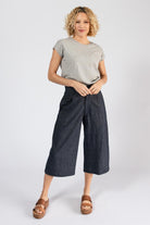 Surya Organic Denim Capri Pants - ethically made in Nepal