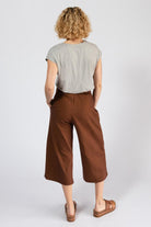 Surya Organic Denim Capri Pants - rear view