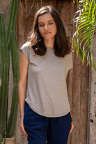 Surya Organic Cotton Basic Tee - flattering style top