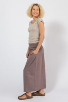Organic Wide Leg Pants for Women - left side view