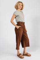 Surya Organic Denim Capri Pants - right side view