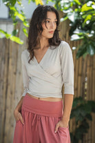 Surya Ethical Organic Wrap Top for Women