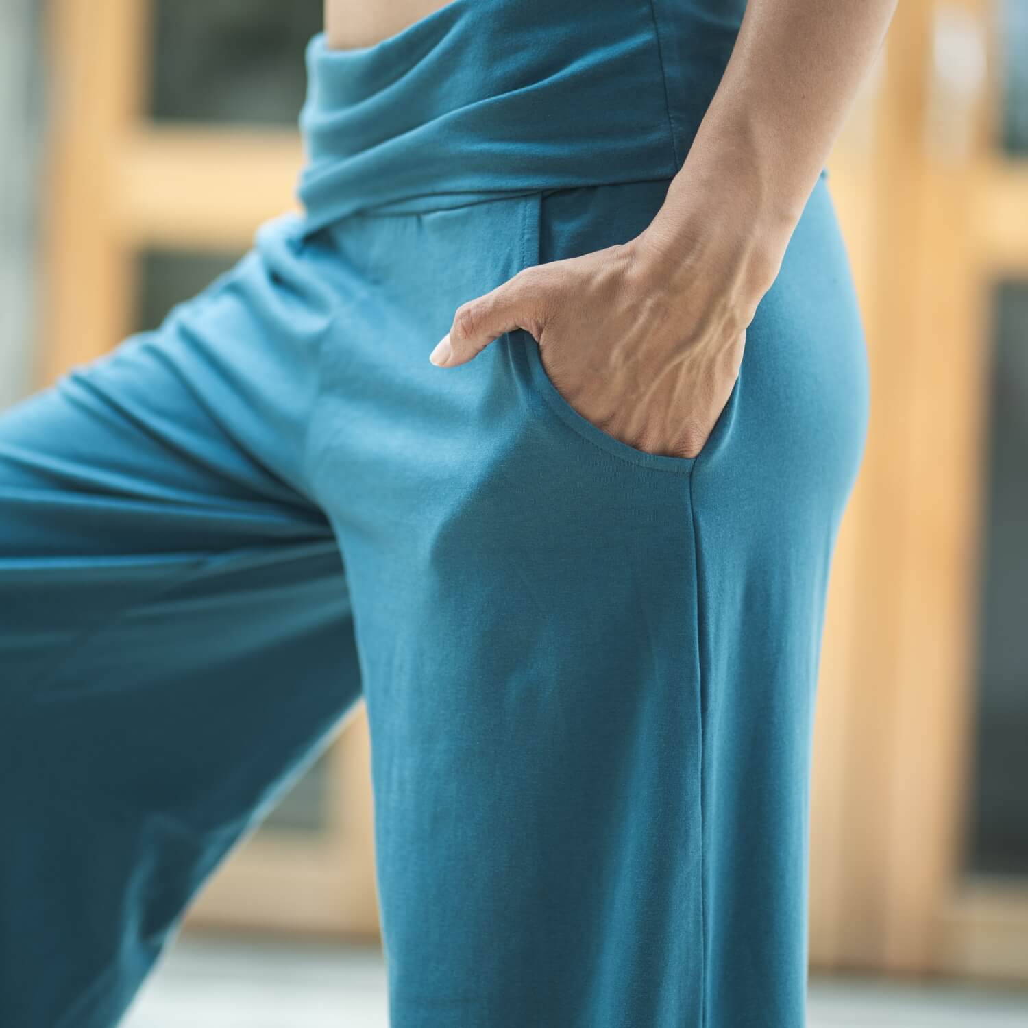 Organic Cotton Palazzo Pants for Women