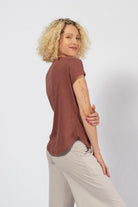Surya Organic Cotton Basic T-Shirt - right side view