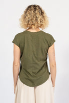 Surya Australia Organic Cotton Basic Tee made in Nepal - rear view