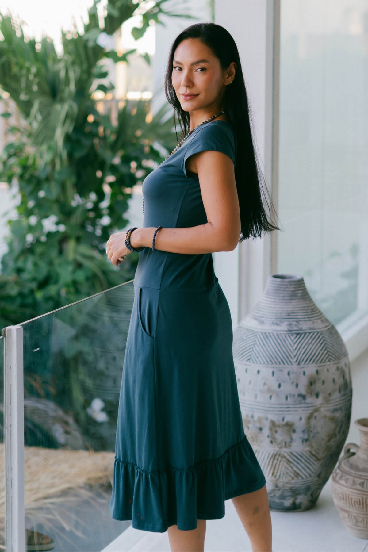 Organic cotton dresses for women - ethically made in Nepal