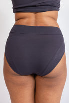 Organic High Waist Brief Underwear for Women - rear detail