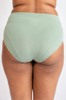 Organic cotton high waisted undies for Women - rear detail