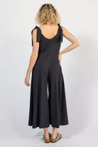 Organic cotton jumpsuit for women - rear view