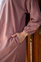 Organic Cotton Long Sleeve Kaftan - comfortable elastic on wrist