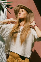 Surya wide brim hemp hats for women
