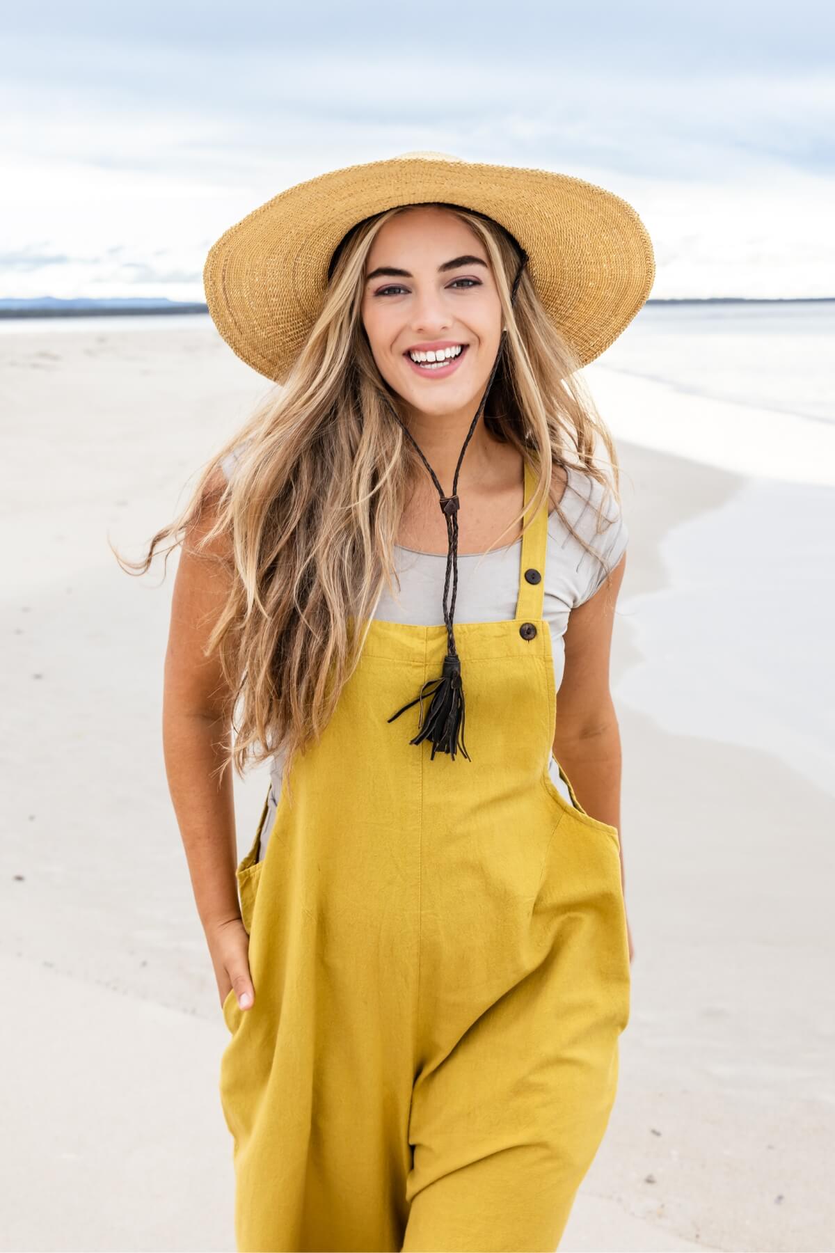 Surya Ethical Cotton Baggy Overalls for Women - perfect for Summer