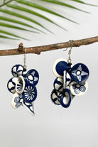 Surya Fairtrade Samunnat Polymer Clay Earrings - petal earrings made in Nepal