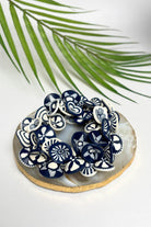 Samunnat Fairtarde polymer clay jewellery made in Nepal - petal bracelet