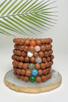 Sandalwood bracelets ethically made in Nepal