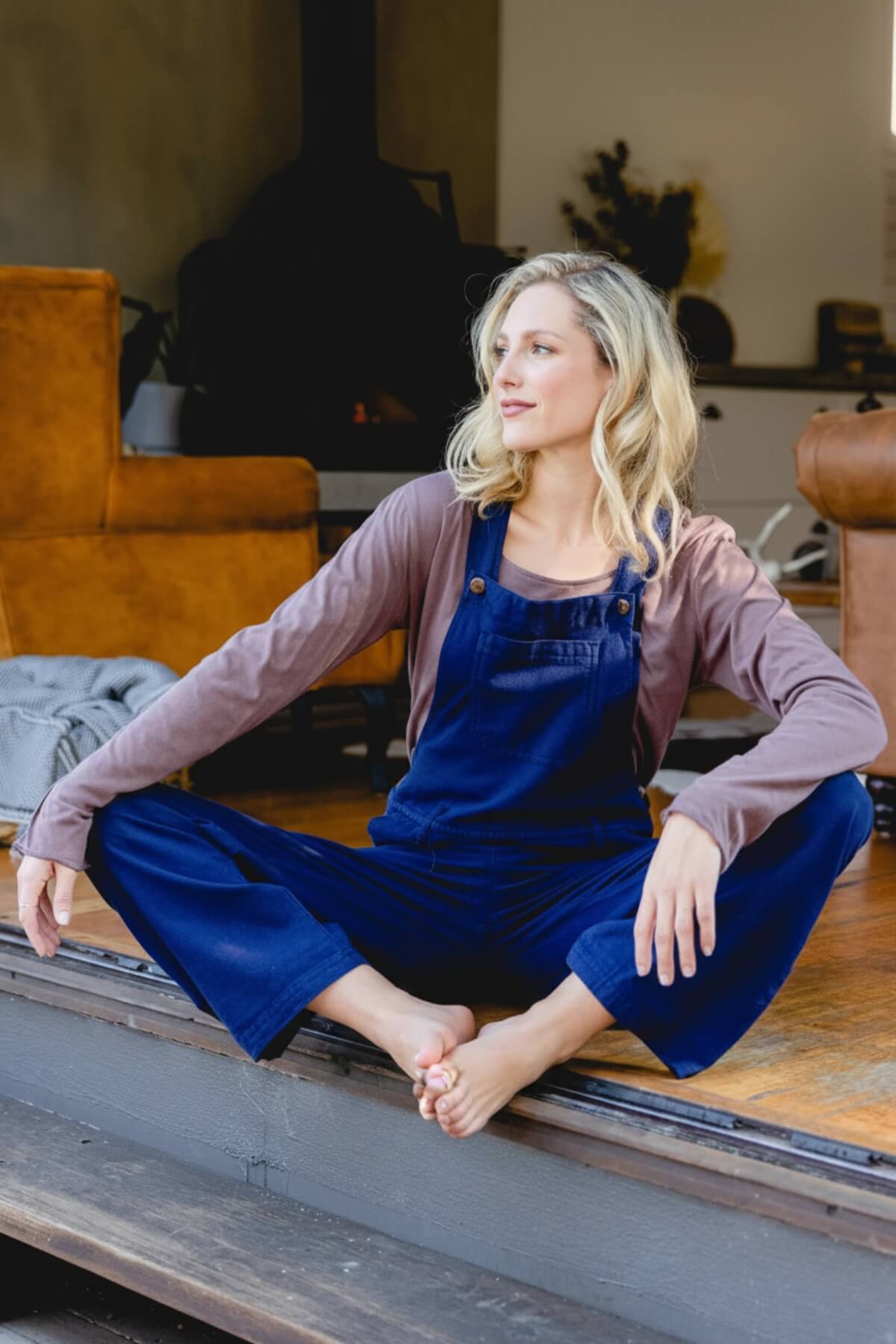 Surya Ethical Cotton Overalls from Nepal -with pockets