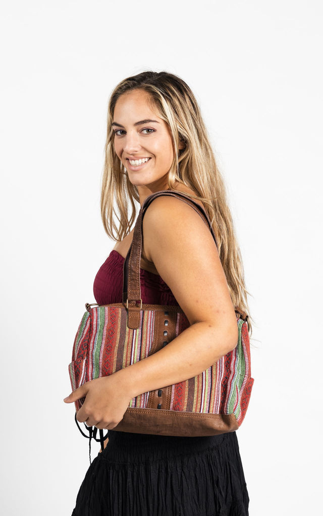 Surya Australia Organic Buffalo Leather Bags from Nepal - Finistere