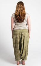 Surya Australia Cotton Harem Pants from Nepal - Green