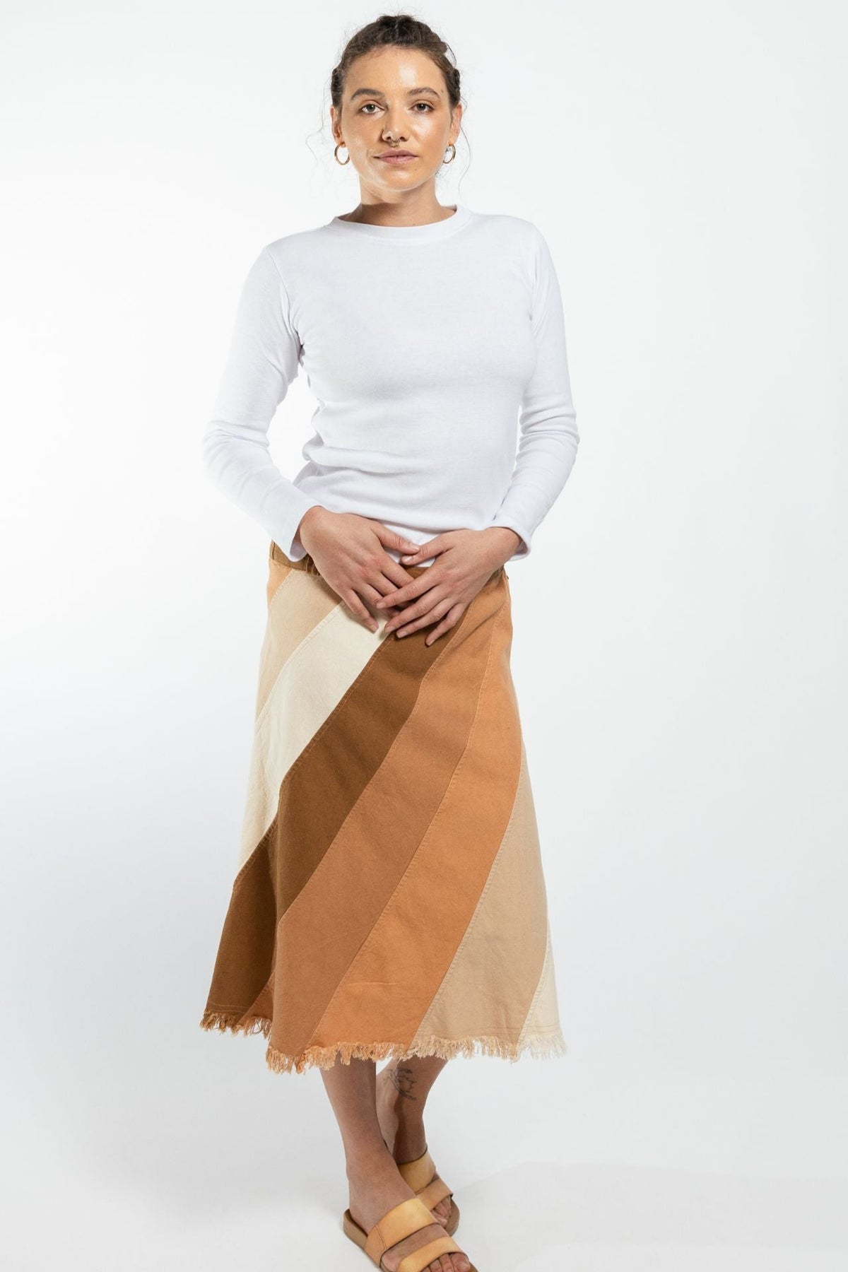Freya Skirt White