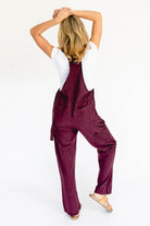 Surya Classic Cotton Overalls for Women - rear view