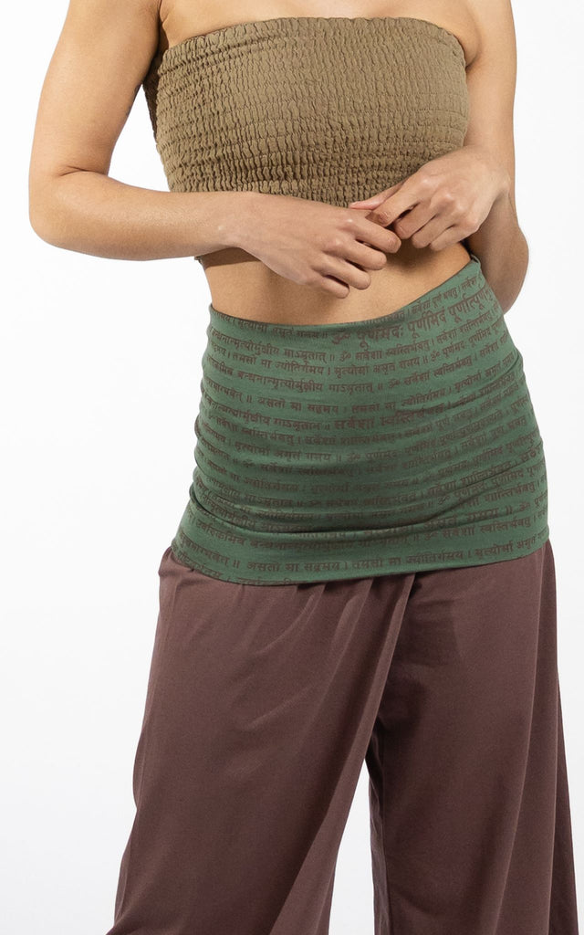 Surya Australia Organic Cotton 'Mantra' Pants made in Nepal - Dusty Mauve