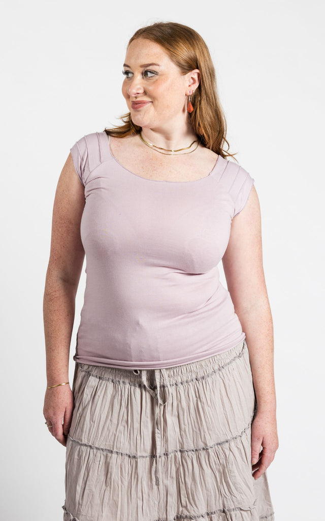 Surya Australia Organic Cotton 'Priya' Top made in Nepal - Blush