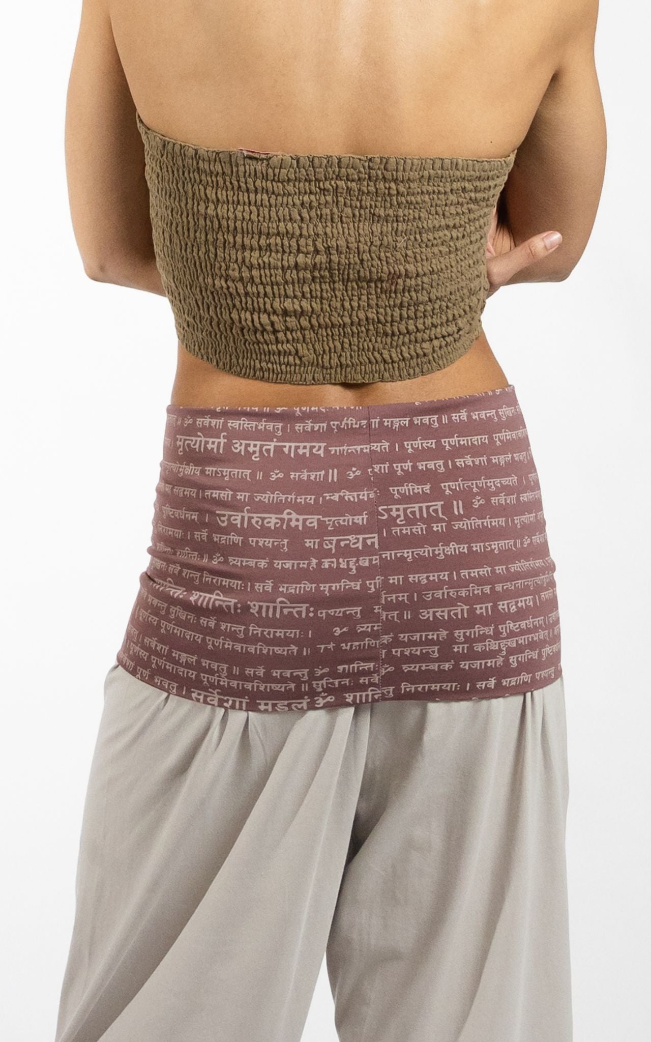 Surya Australia Organic Cotton 'Mantra' Pants made in Nepal - Oatmeal