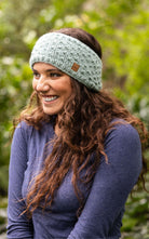 Surya Australia Ethical Wool Headbands from Nepal - Light Grey