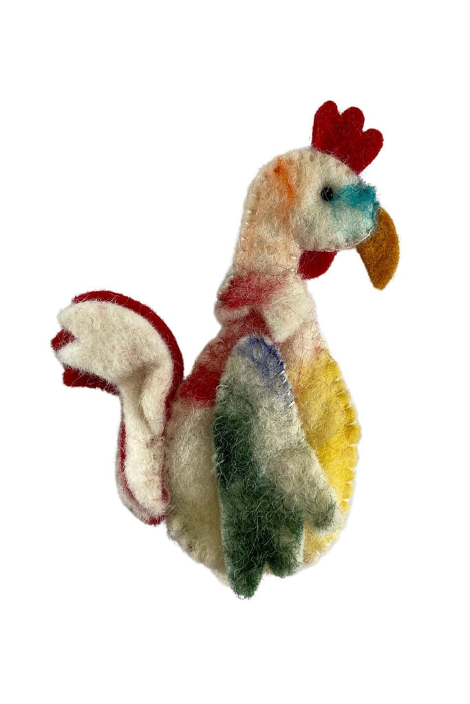 Surya Australia Fair Trade Wool Felt Finger Puppets made in Nepal - Turkey