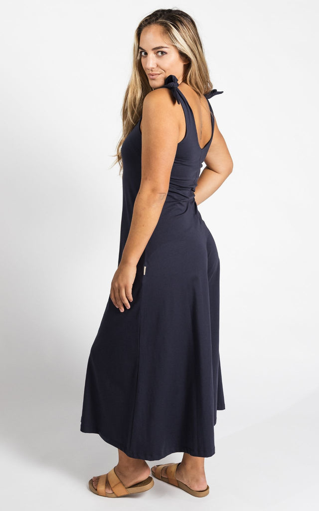 Surya Australia Ethical Organic Cotton Jumpsuit made in Nepal - Midnight